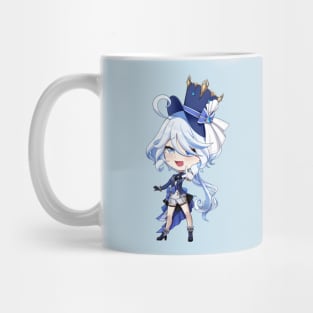 Furina De Fontaine Focalors Hydro Archon Genshin Impact Chibi Mug